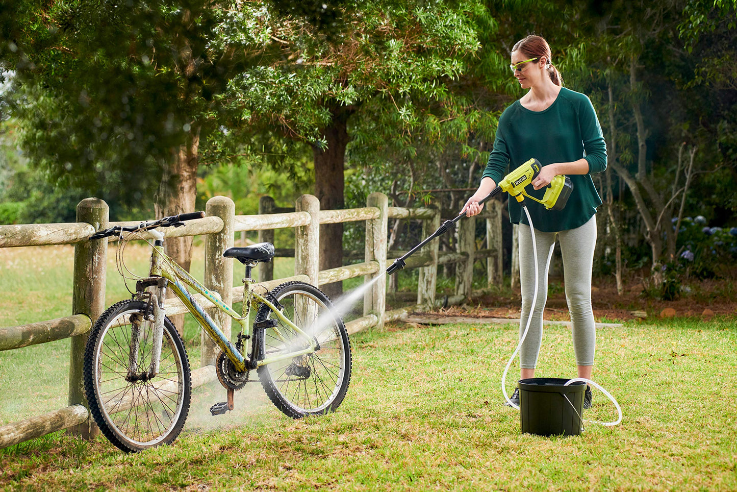 Ryobi RY18PW22A-0 18V ONE Cordless 22bar Power Washer (Bare Tool), 18 V