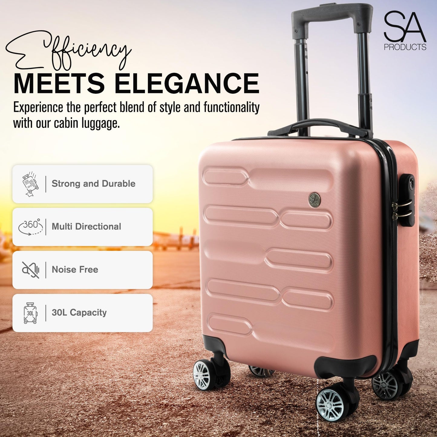 Cabin Suitcase | 34L Carry On Suitcase, Cabin Bag