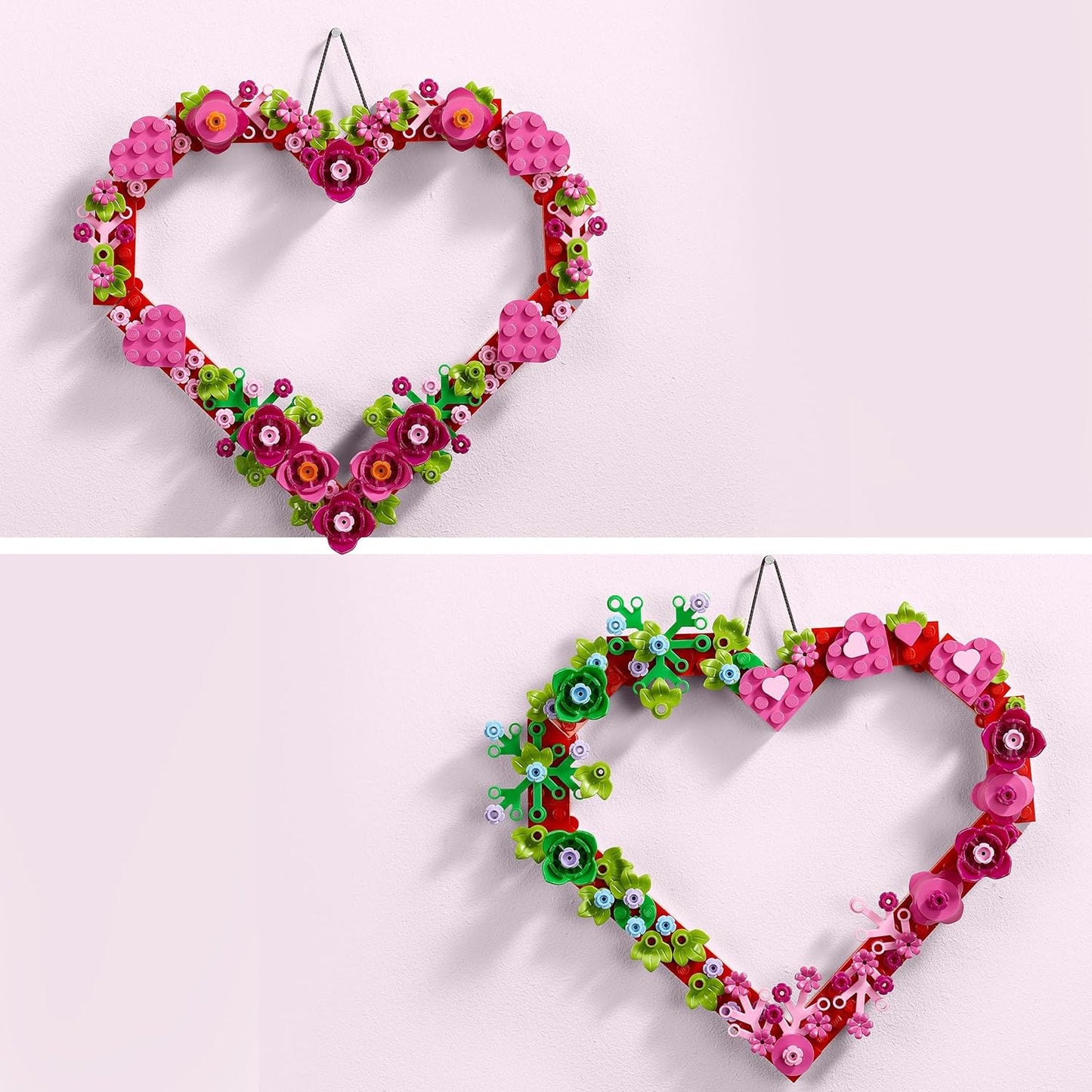 LEGO Heart Ornament Set