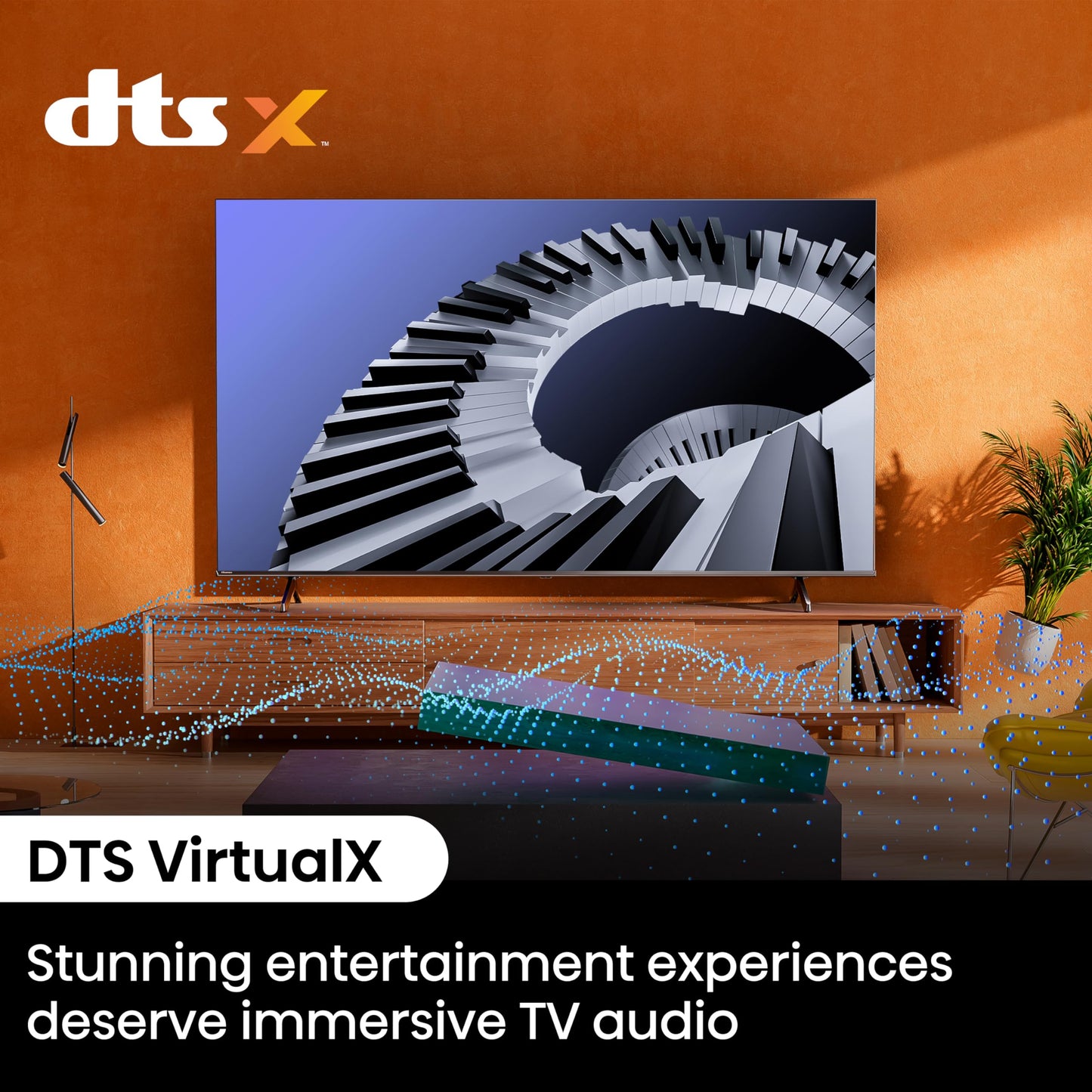 Hisense 43 Inch 4K Smart TV 43E6NTUK - Dolby Vision, Game Mode PLUS with 60Hz VRR ALLM, Smooth Motion, AI Sports Mode, Vidaa OS with Freely, Youtube, Netflix and Disney+ & Now TV (2024 Model)