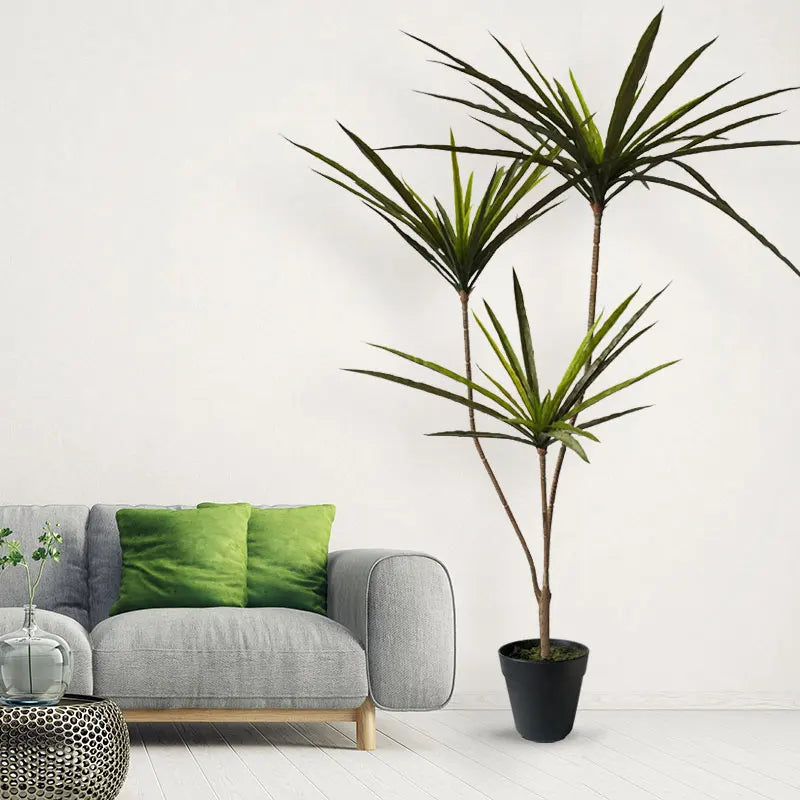 Large Artificial Dracaena Plants Tropical Potted Tree