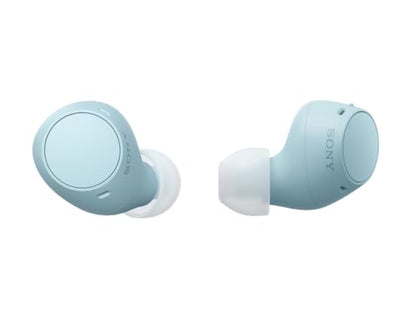 Sony WF-C510 Truly Wireless Earbuds – Small, Light, Bluetooth In Ear Headphones with Multipoint Connection, Ambient Sound, IPX4 Rating, Spotify Tap, Quick Charge, 22 HR Battery, iOS & Android - White