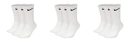 NIKE Unisex U Nk Everyday Cush Crew 3pr Socks