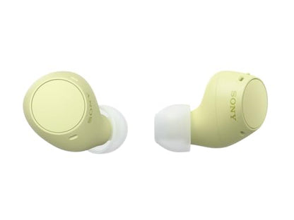 Sony WF-C510 Truly Wireless Earbuds – Small, Light, Bluetooth In Ear Headphones with Multipoint Connection, Ambient Sound, IPX4 Rating, Spotify Tap, Quick Charge, 22 HR Battery, iOS & Android - White