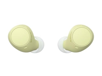 Sony WF-C510 Truly Wireless Earbuds – Small, Light, Bluetooth In Ear Headphones with Multipoint Connection, Ambient Sound, IPX4 Rating, Spotify Tap, Quick Charge, 22 HR Battery, iOS & Android - White