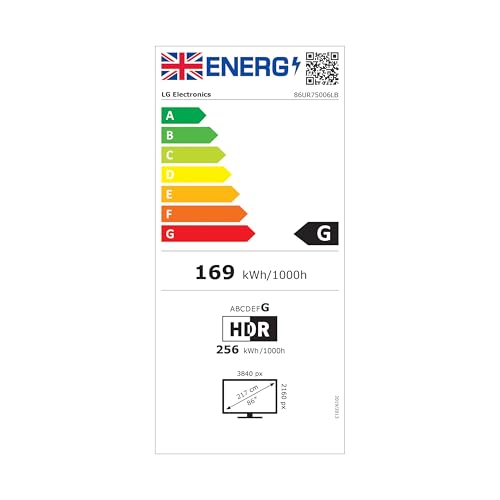 LG 43UT73006LA 43-Inch 4K UHD Smart TV, α5 AI Processor Gen7, Freeview Play and Amazon Alexa, 60Hz, Ashed Blue [Model 2024]