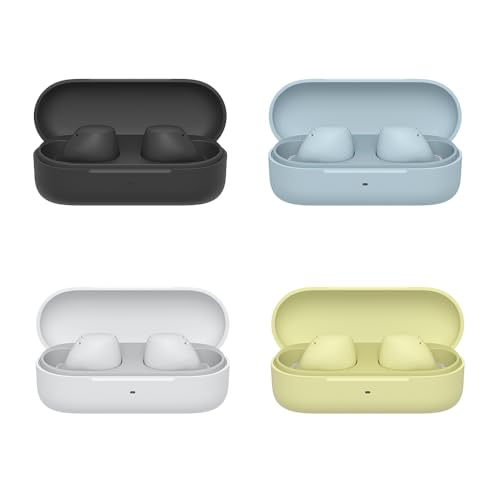 Sony WF-C510 Truly Wireless Earbuds – Small, Light, Bluetooth In Ear Headphones with Multipoint Connection, Ambient Sound, IPX4 Rating, Spotify Tap, Quick Charge, 22 HR Battery, iOS & Android - White