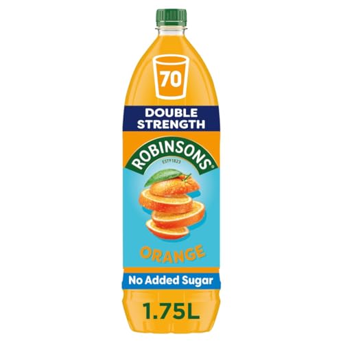 Robinsons Double Strength Orange No Added Sugar Squash 1.75L