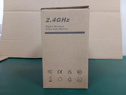 HelloBaby Baby Monitor,Hello Baby Monitor with Camera and Audio, 3.2''