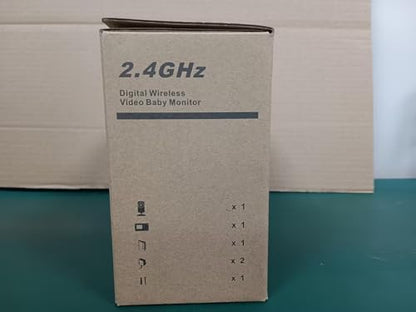 HelloBaby Baby Monitor,Hello Baby Monitor with Camera and Audio, 3.2''