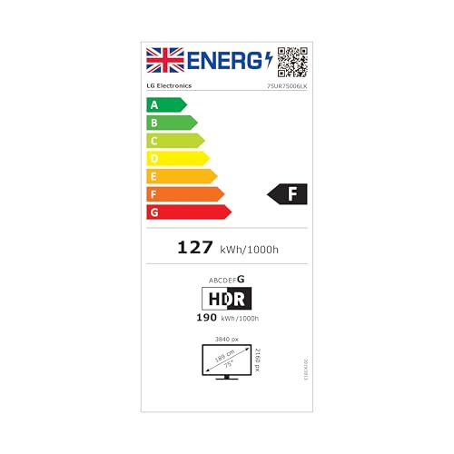 LG 43UT73006LA 43-Inch 4K UHD Smart TV, α5 AI Processor Gen7, Freeview Play and Amazon Alexa, 60Hz, Ashed Blue [Model 2024]