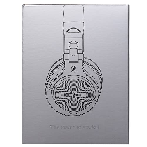 OneOdio A70 Bluetooth Headphones Over Ear, 72 Hrs Playtime, Monitor Level Stereo Sound Quality, Foldable Wireless＆Wired DJ Headphone, Professional Studio Headphones for DJ/TV/PC/Phone