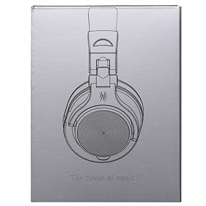 OneOdio A70 Bluetooth Headphones Over Ear, 72 Hrs Playtime, Monitor Level Stereo Sound Quality, Foldable Wireless＆Wired DJ Headphone, Professional Studio Headphones for DJ/TV/PC/Phone