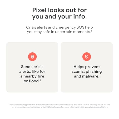 Google Pixel 9 Pro - Unlocked Android Smartphone with Gemini, Triple Rear Camera System, 24-Hour Battery, and 6.3" Super Actua Display - Hazel, 128GB