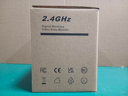 HelloBaby Baby Monitor,Hello Baby Monitor with Camera and Audio, 3.2''