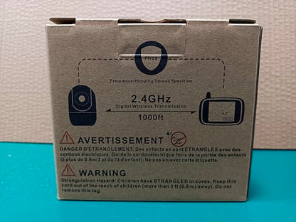 HelloBaby Baby Monitor,Hello Baby Monitor with Camera and Audio, 3.2''