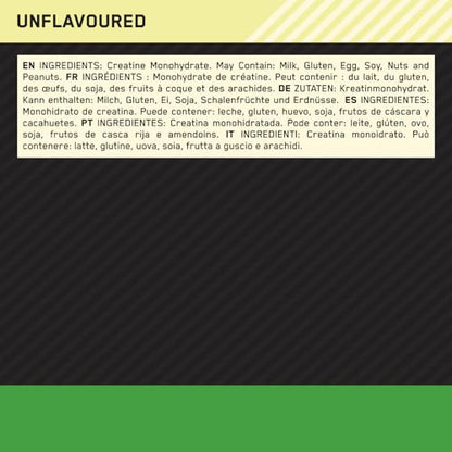 Optimum Nutrition Micronised Creatine Powder