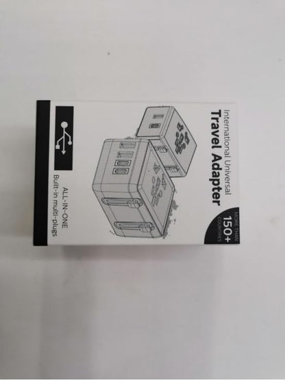 TESSAN Universal Travel Adapter Worldwide with 2 USB C and 2 USB A Ports