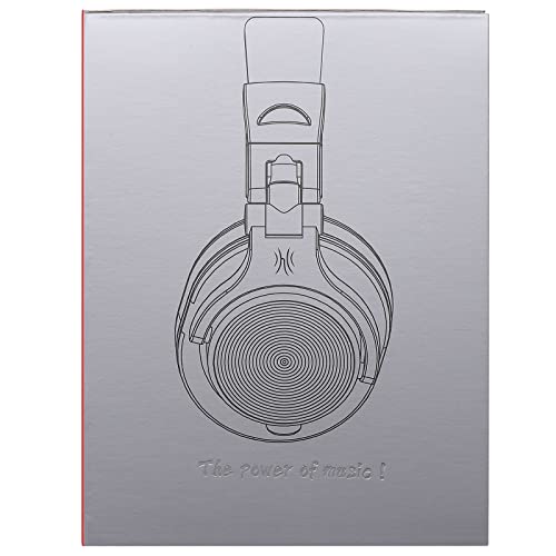 OneOdio A70 Bluetooth Headphones Over Ear, 72 Hrs Playtime, Monitor Level Stereo Sound Quality, Foldable Wireless＆Wired DJ Headphone, Professional Studio Headphones for DJ/TV/PC/Phone