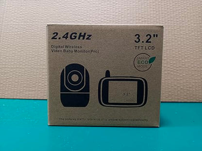 HelloBaby Baby Monitor,Hello Baby Monitor with Camera and Audio, 3.2''