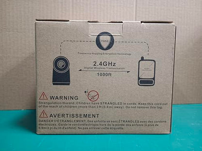 HelloBaby Baby Monitor,Hello Baby Monitor with Camera and Audio, 3.2''