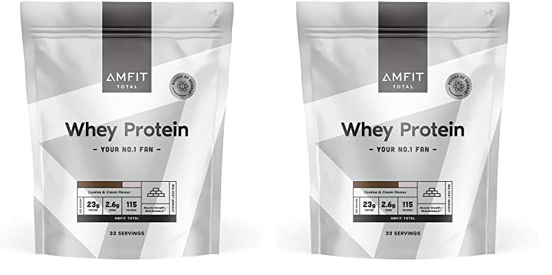 Amazon Brand - Amfit Nutrition Whey Protein Powder