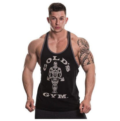 Gold's Gym GGVST004 Men's Training Sports Fitness Tank Top