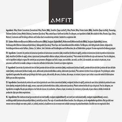 Amazon Brand - Amfit Nutrition Whey Protein Powder