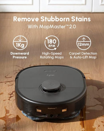 eufy X10 Pro Omni Robot Vacuum Cleaner with Mop, All-in-One Station