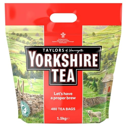 Yorkshire Tea, Total 1040 Tea Bags, (Pack of 3.25 kg)