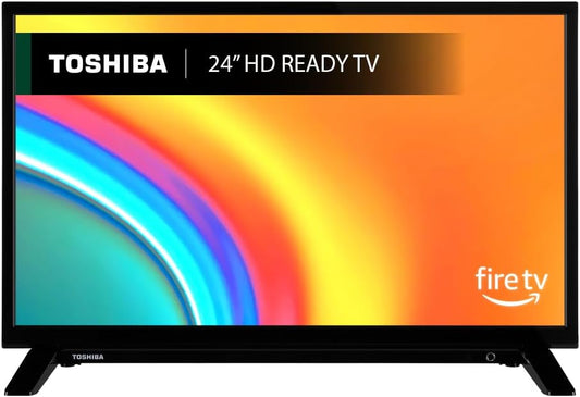 Toshiba 24WF2F53DB 24 Inch HD Ready Smart TV, TRU Resolution, TRU Micro Dimming, HDR10, Dolby Audio