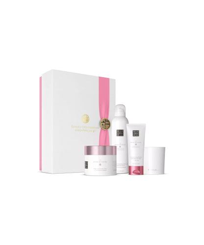 RITUALS Gift Set The Ritual of Sakura Small - Home and Skincare Products Enriched with Cherry Blossom and Rice Milk - Bath Gift Box with Renewing Properties