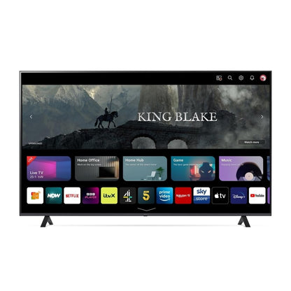 LG 43UT73006LA 43-Inch 4K UHD Smart TV, α5 AI Processor Gen7, Freeview Play and Amazon Alexa, 60Hz, Ashed Blue [Model 2024]