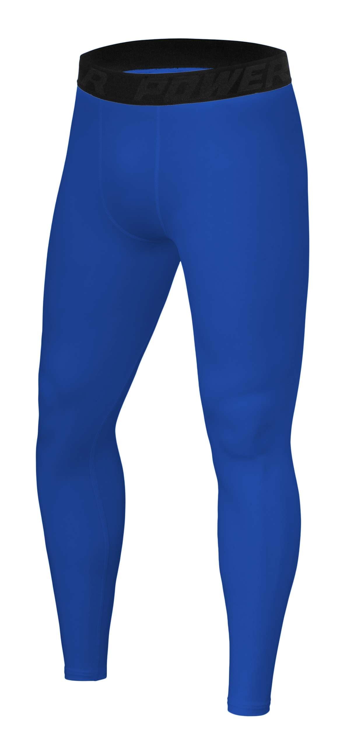 Boys' Running Football Tights Compression Base Layer Leggings