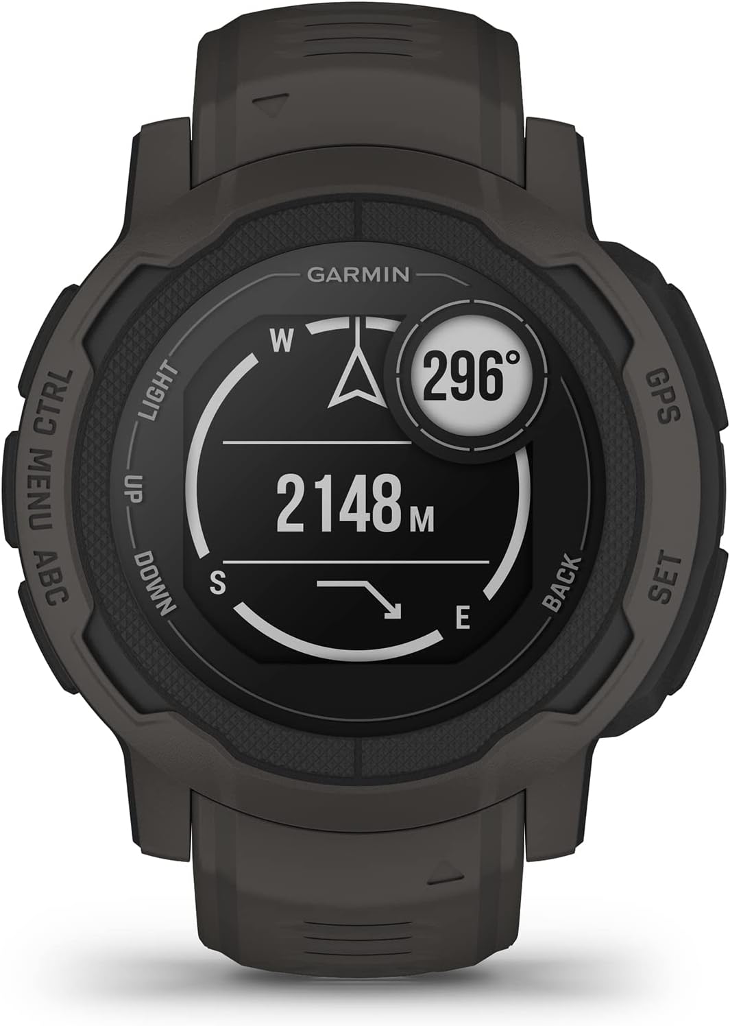 Garmin [Renewed] Instinct 2 GPS 45mm Smartwatch, Rugged watch, Built-in Sports Apps & Health Monitoring, Ultratough Design Features, up to 28 days Battery Life, Graphite (Renewed)