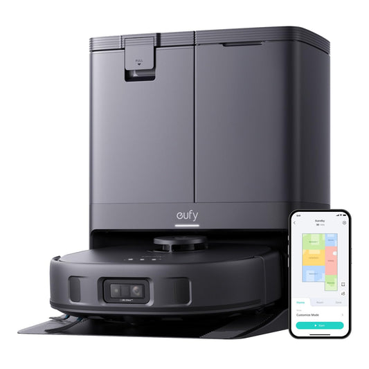 eufy X10 Pro Omni Robot Vacuum Cleaner with Mop, All-in-One Station