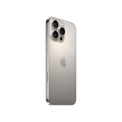 Apple iPhone 16 Pro Max 256 GB: 5G Mobile phone with Apple Intelligence, Camera Control, A18 Pro Chip and a Huge Leap in Battery Life. Works with AirPods; Natural Titanium