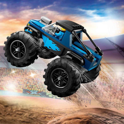 LEGO City Blue Monster Truck Toy for 5 Plus Year Old Boys & Girls