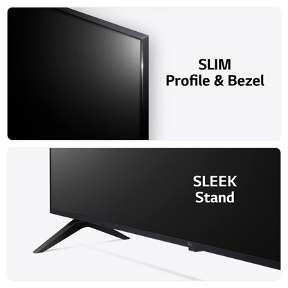 LG 43UT73006LA 43-Inch 4K UHD Smart TV, α5 AI Processor Gen7, Freeview Play and Amazon Alexa, 60Hz, Ashed Blue [Model 2024]