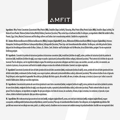 Amazon Brand - Amfit Nutrition Whey Protein Powder