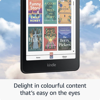 Amazon Kindle Colorsoft Signature Edition (32 GB) – With colour display, auto-adjusting front light, wireless charging and long battery life