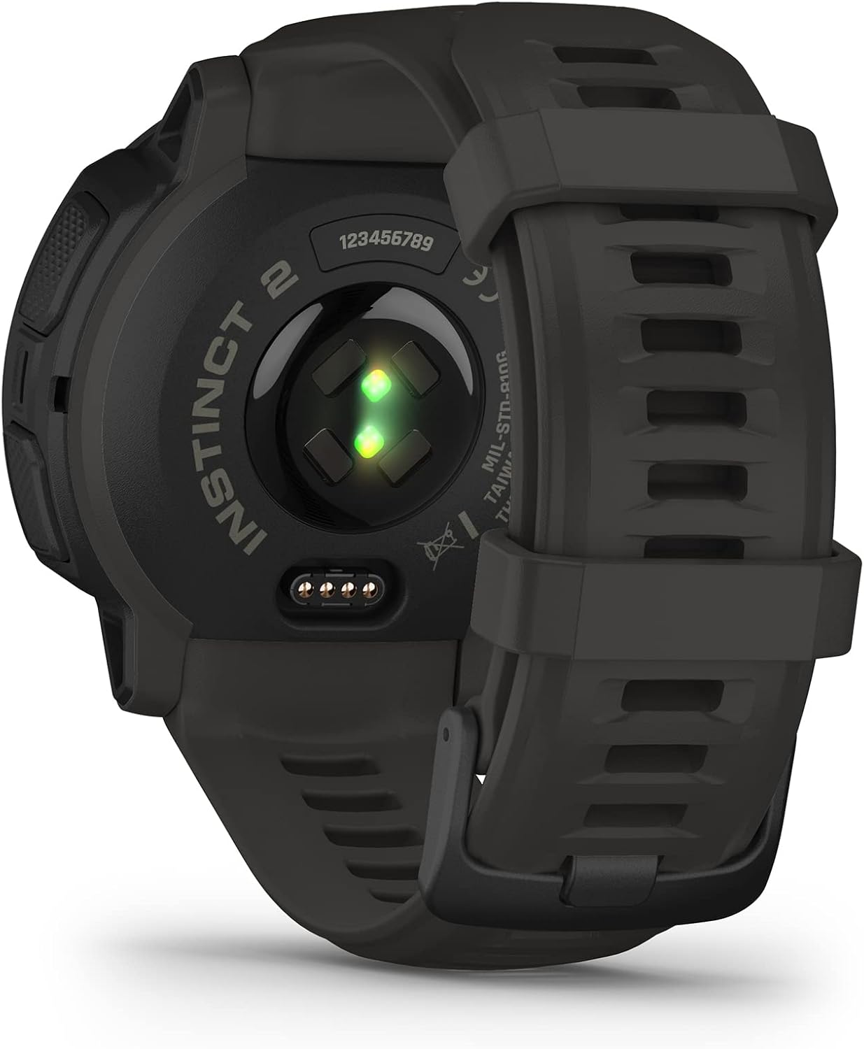 Garmin [Renewed] Instinct 2 GPS 45mm Smartwatch, Rugged watch, Built-in Sports Apps & Health Monitoring, Ultratough Design Features, up to 28 days Battery Life, Graphite (Renewed)