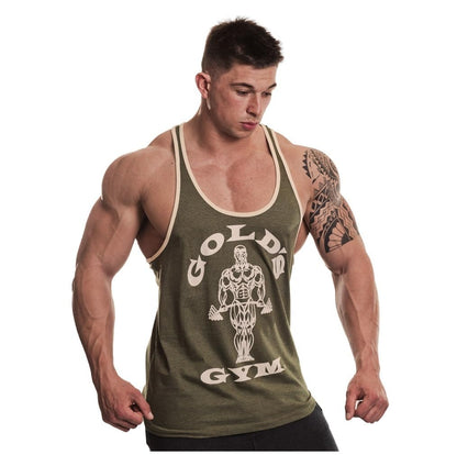 Gold's Gym GGVST004 Men's Training Sports Fitness Tank Top