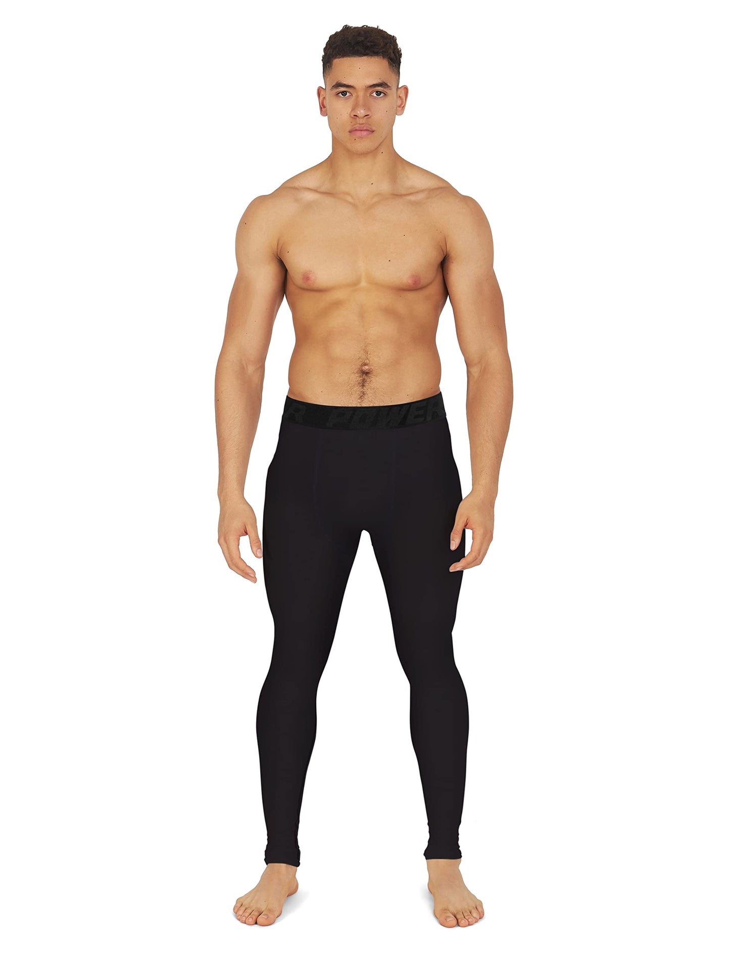 Boys' Running Football Tights Compression Base Layer Leggings