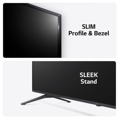 LG 43UT73006LA 43-Inch 4K UHD Smart TV, α5 AI Processor Gen7, Freeview Play and Amazon Alexa, 60Hz, Ashed Blue [Model 2024]