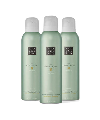 RITUALS Shower Foam Value Pack – The Ritual of Hammam, Sport and Homme - full size foaming shower gels - 3 x 200 ml