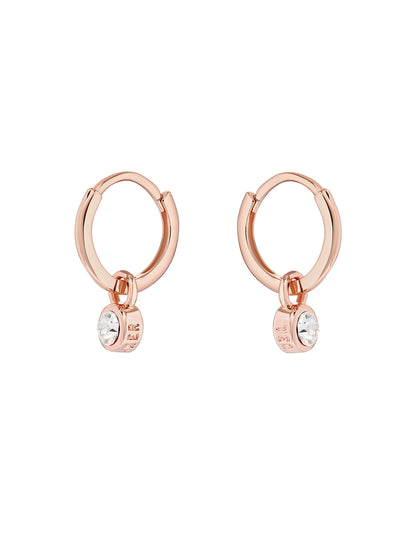 Ted Baker Sinalaa Crystal Huggie Hoop Earrings For Women