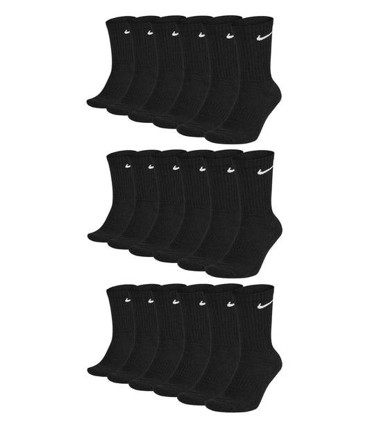 NIKE Unisex U Nk Everyday Cush Crew 3pr Socks