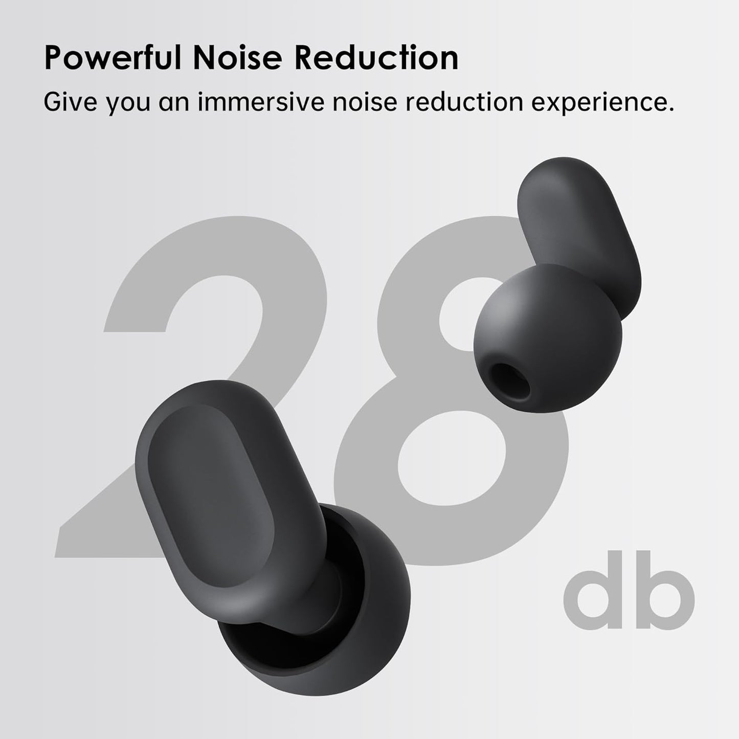 Ear Plugs for Sleep - 28dB ANSI/EN - Certified Noise Annihilator