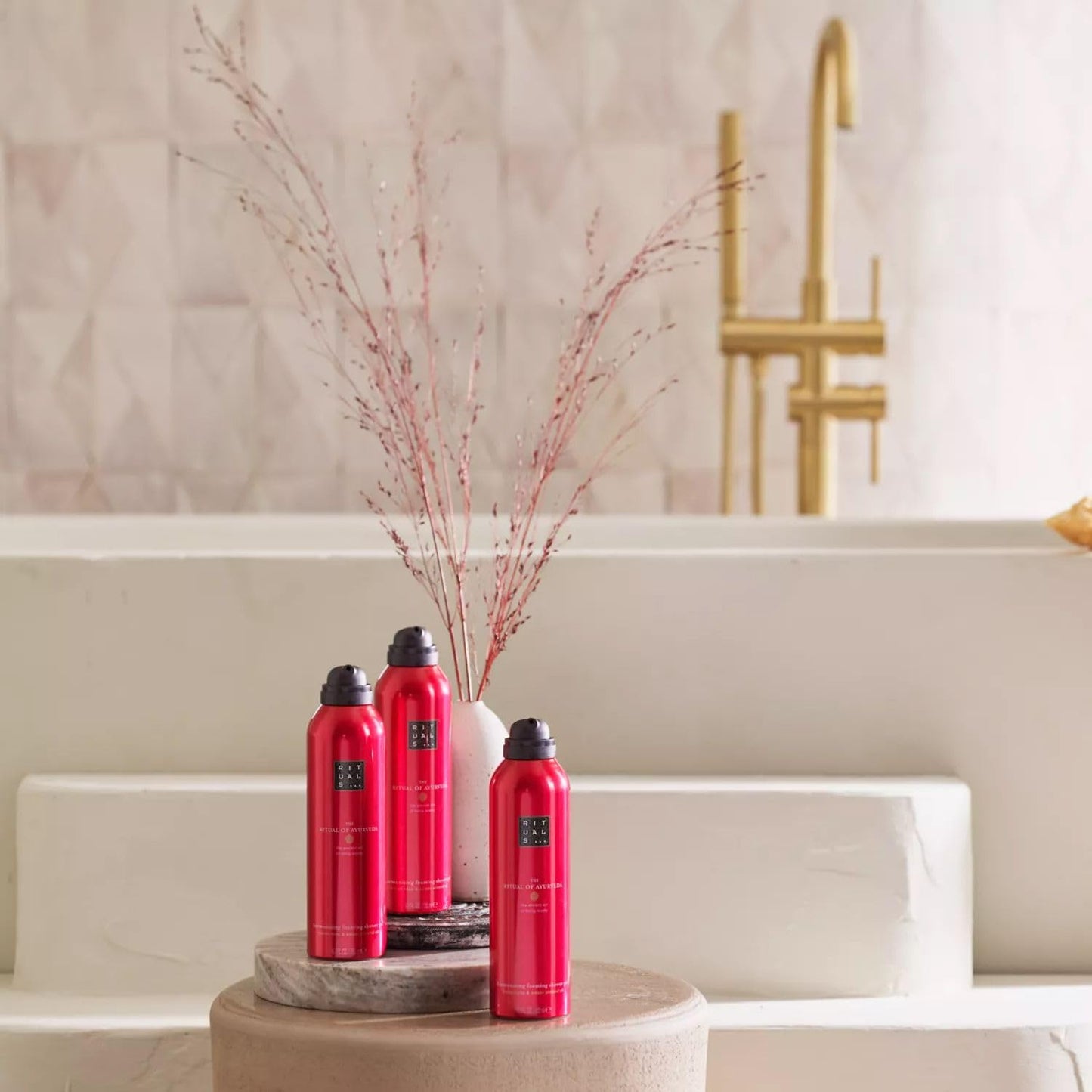RITUALS Shower Foam Value Pack – The Ritual of Hammam, Sport and Homme - full size foaming shower gels - 3 x 200 ml